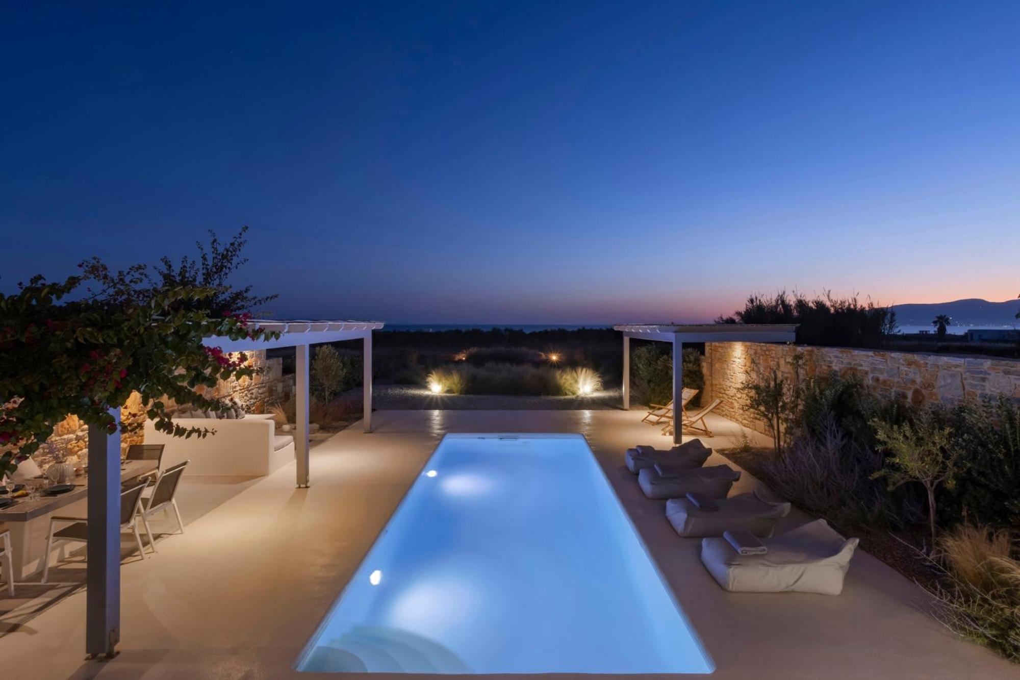 Kastrákion Villa Dione, Private Pool & Seaview By Naxos Dunes מראה חיצוני תמונה