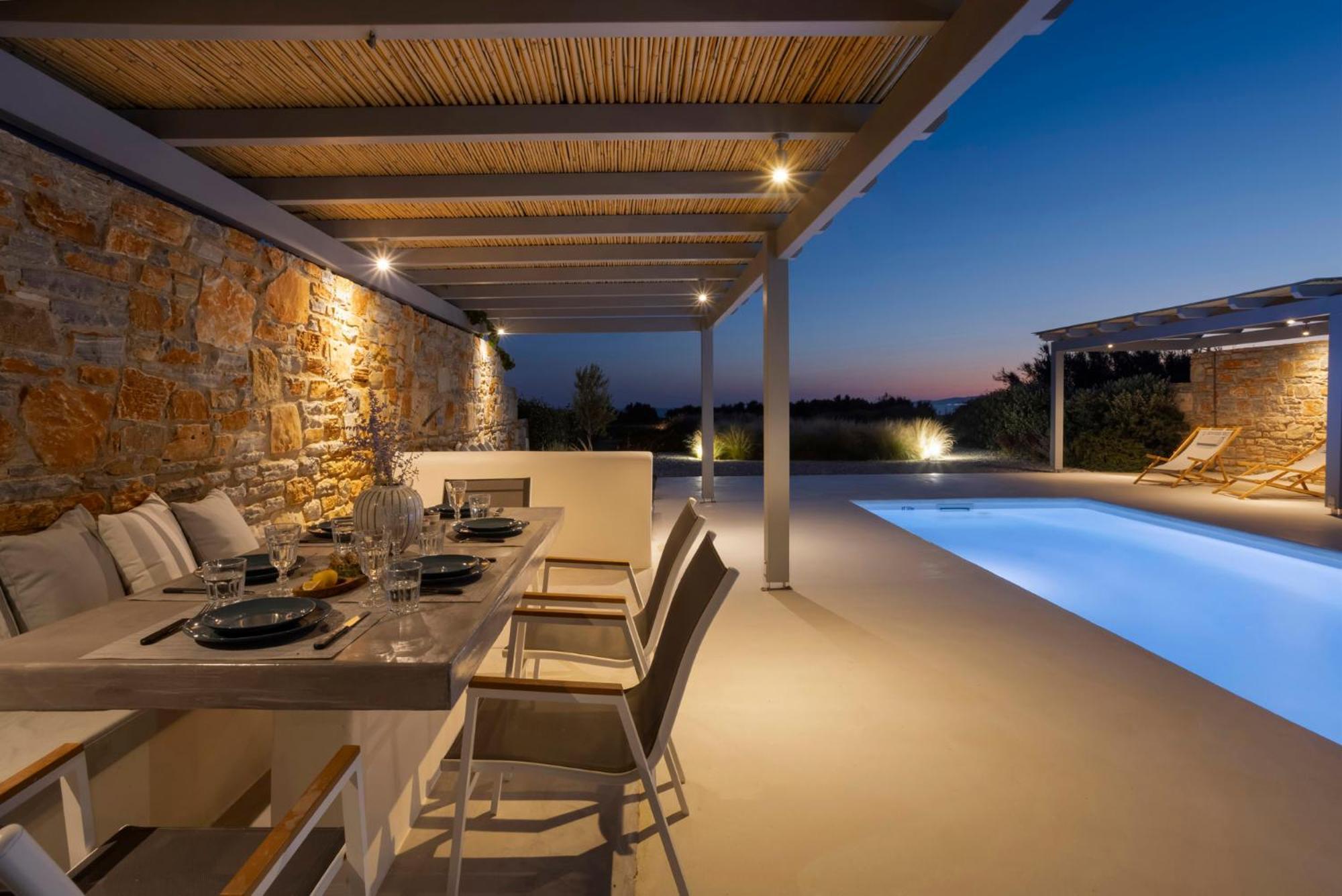 Kastrákion Villa Dione, Private Pool & Seaview By Naxos Dunes מראה חיצוני תמונה